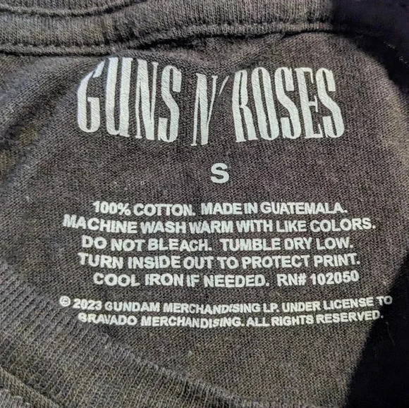 REPOP FADED GUNS N ROSES APPETITE FOR‎ DESTRUCTION T-SHIRT SZ. SMALL UNISEX - Picture 6 of 6